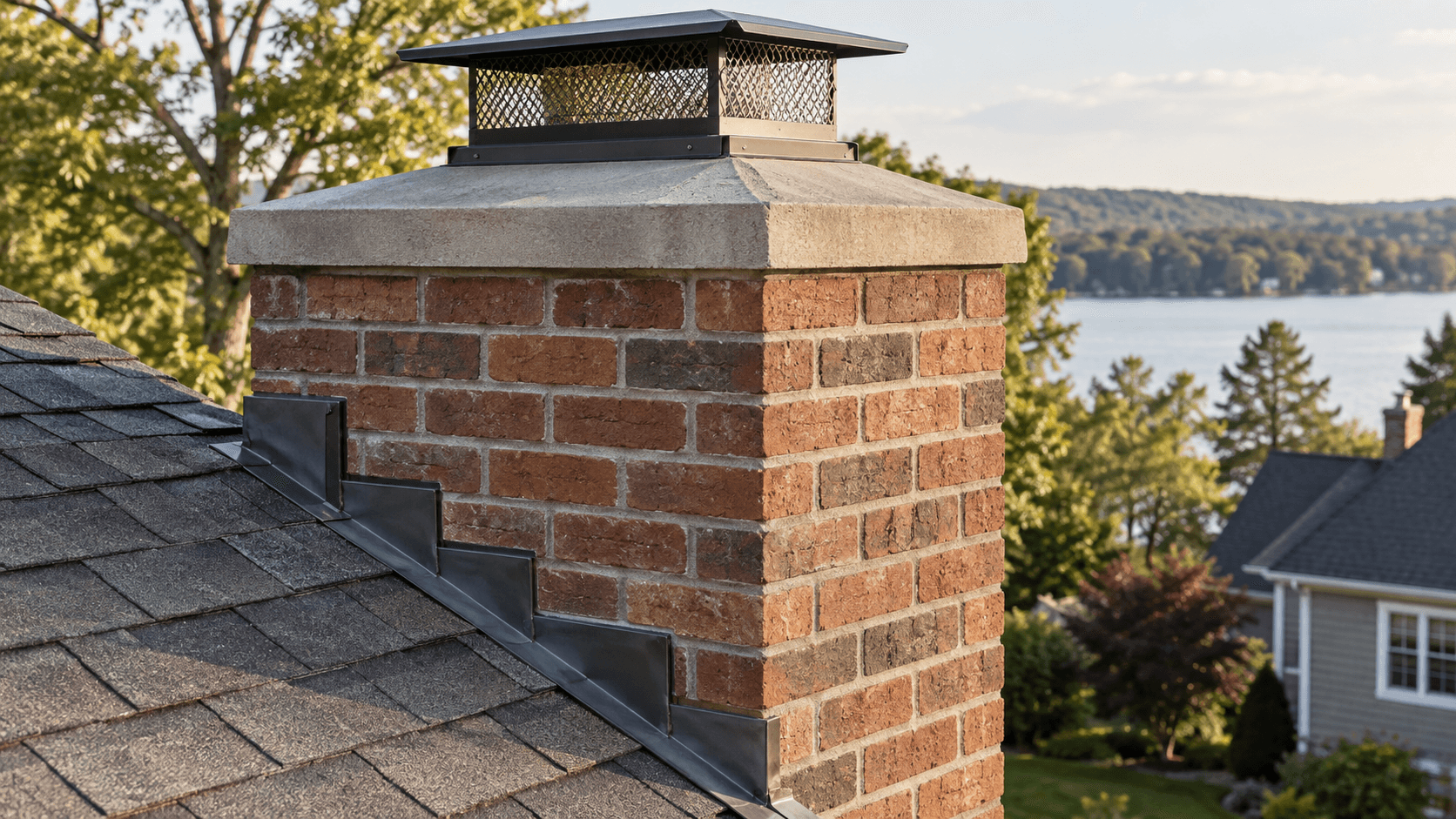 Residential chimney condition