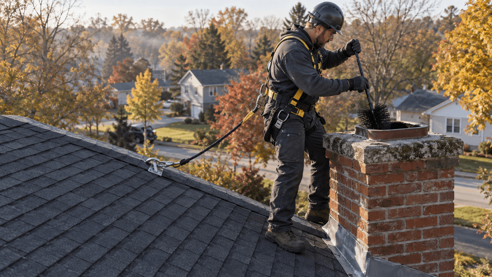 Chimney contractor and residential chimney