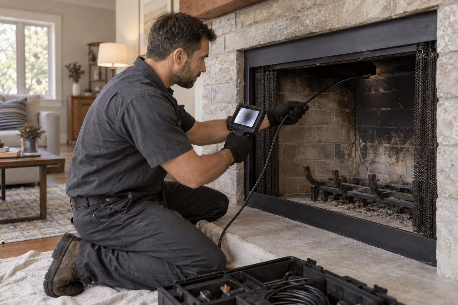 Chimney contractor and residential chimney