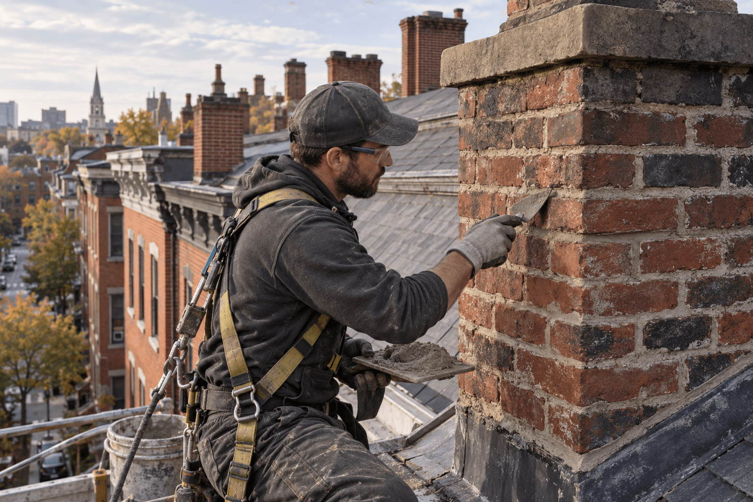 Professional chimney contractor serving homes in Frostburg, Maryland